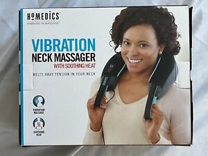 Homedics Vibration Neck Massager with Heater New Open Box