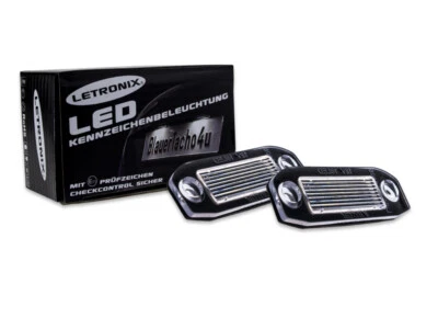 Iluminación de matrícula LED 18 SMD LETRONIX Volvo C30 año 06-10 E4 - Imagen 1 de 3