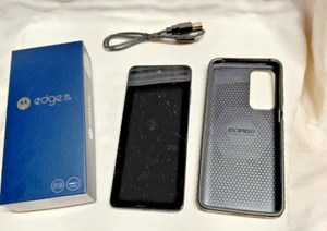 Motorola Edge 5G UW 2021 XT2141-1 Blue 256GB - Verizon - Picture 1 of 5