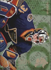 1994-95 (BLUES) Fleer Netminders #5 Curtis Joseph