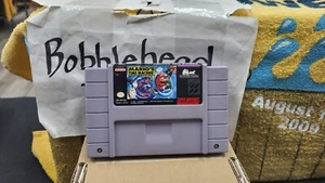 MARIO'S TIME MACHINE SUPER NINTENDO SNES VIDEO GAME NO BOX OR MANUAL AUTHENTIC - Picture 1 of 7
