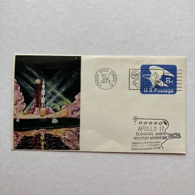 Apollo 17 Final Apollo Mission to the Moon Liftoff 12-7-72 - Image 1 of 4