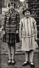 1932 Vintage AUGUST SANDER German Children Girls Koln Photo Gravure Art 11x14