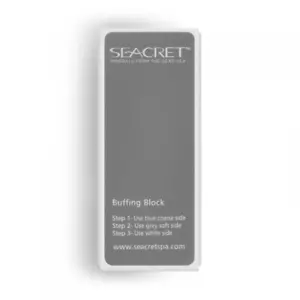 SEACRET™ Buffing Block Duo 3 in 1 Nail Care Manicure Pedicure Polishing 2 Pack - Picture 1 of 1