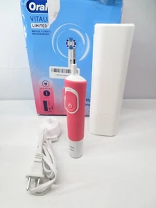 ORAL-B VITALITY PINK ROSE ELECTRIC TOOTHBRUSH * - Picture 1 of 3
