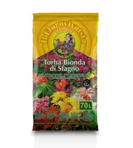 Terriflora Torba di Sfagno 70L - Ammendante per Terreni Biologico - Foto 1 di 1