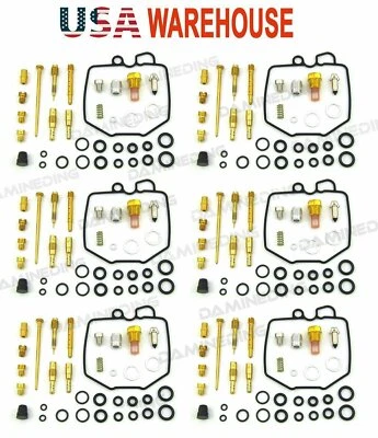 6 X KIT DE RECONSTRUCCIÓN REPARACIÓN DE CARBURADOR CARBURADOR 78-83 CBX1000 CBX 1000 CBX1050 - EE. UU. Foto 1 de 4