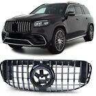 GLOSS BLACK DEBADGED GRILL FOR MERCEDES GLS X167 2019+