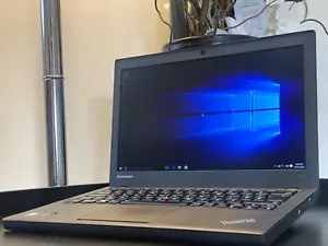 LENOVO Thinkpad Ultrabook/ Laptop x240/12.5"/i5-4300U/ 8GBRAM 128GBSSD/ Win10Pro - Picture 1 of 13