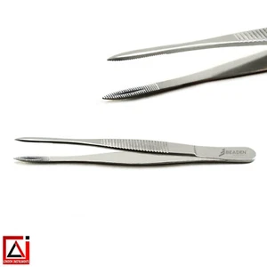 Dental Adson Nadel Pinzette Baumwolle Verband Pinzette Chirurgische Zange Labor - Bild 1 von 5