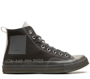 A COLD WALL x CONVERSE CHUCK 70 HI SNEAKERS SCARPE UOMO A02277C - Imagen 1 de 6
