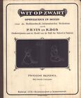 WIT OP ZWART - OPSTELLETJES IN BEELD (2e BUNDEL) - P.H. Vis en R. Bos (ca. 1916)