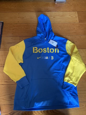 Boston Red Sox NIKE City Connect Therma Fit Hoodie Hooded Sweatshirt Mens 2xl Cover