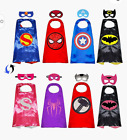 Superhero Capes with Masks Double Side Dress up Costumes 