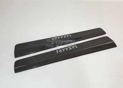 Alféizares de puerta de fibra de carbono Ferrari 458 Foto 1 de 4