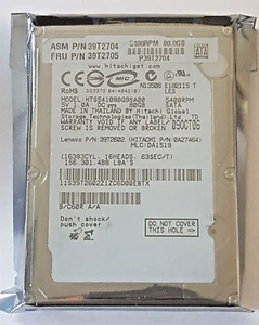 80 GB SATA Hitachi HTS541080G9SA00 5400RPM 8MB HDD 2.5 " Internal Hard Drive New - Picture 1 of 1