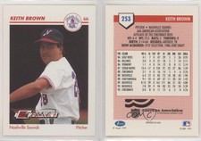 1991 Line Drive Pre-Rookie AAA Keith Brown #253
