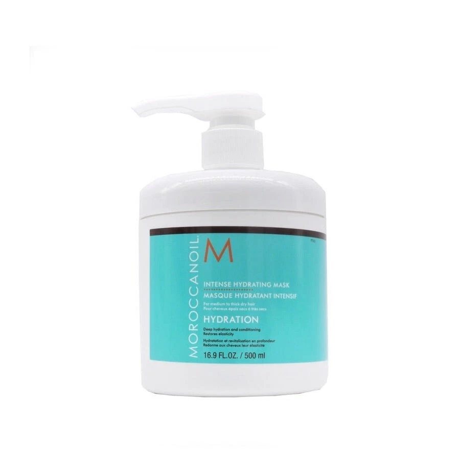 **NEW** Moroccanoil Hydrating Hair Mask 16.9 oz / 500 ml W/ Pump - Image 1 of 1
