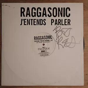 Raggasonic – J'Entends Parler PROMO 12" FR-1995 VG++/VG "SIGNED BY RED"!!!!!!! - Bild 1 von 3