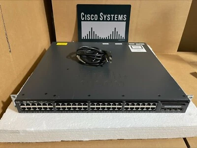 Cisco Catalyst WS-C3650-48TQ-S  SINGLE POWER SUPPLY - Image 1 of 4