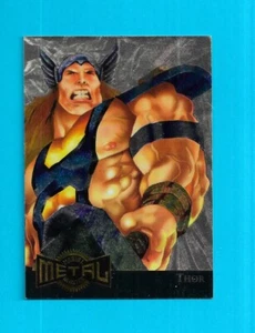 Tarjeta Blaster 15 Thor Marvel Metal 1995 Metal DORADO - Imagen 1 de 2