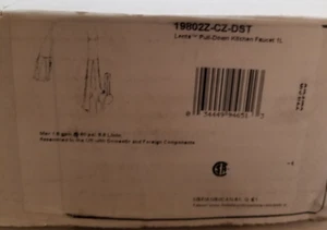 Delta 19802Z-CZ-DST Lenta Single-Handle Pull-Down Kitchen Faucet Champage Bronze - Picture 1 of 2