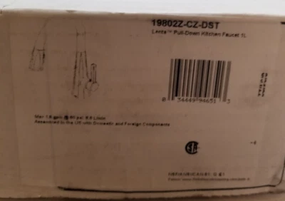 Delta 19802Z-CZ-DST Lenta Single-Handle Pull-Down Kitchen Faucet Champage Bronze - Image 1 of 2