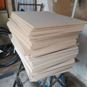 Pack of 5  A3 (420 x 297) 9mm MDF BOARDS 