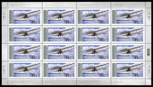 Canada Stamp SHEET#2317 - Silver Dart's maiden flight (2009) (P) - Picture 1 of 1