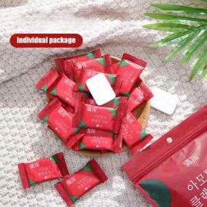 10/20/30 disposable travel towel Compresses Face Mini wipes Wipe - Bild 1 von 12