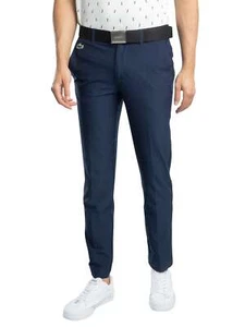 Lacoste Men's Slim Fit Golf Trousers, Blue - Picture 1 of 6