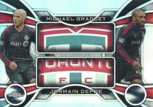 2014 Topps cromo Major League fútbol 'uno-dos' base persecución/insertar tarjetas - elige - Imagen 1 de 30