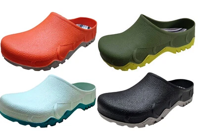 Damen Herren Gartenclogs Clogs für Haus Hof Stall Garten herausnehmbare Sohle - Bild 1 von 4