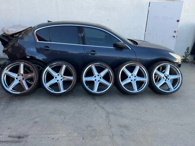 Set of 5 Rare 22" AC SCHNITZER TYPE II - Image 1 of 4