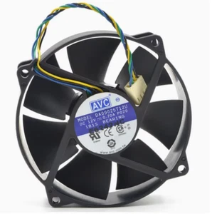 1Pcs pour AVC 4Pin 80mmx25mm DA09025T12U 92mm 1B1S Roulement Ventilateur de Refroidissement 12V 0.70A - Photo 1/2