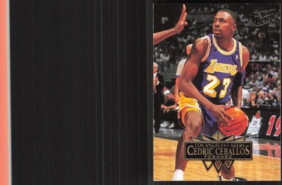Cedric Ceballos, 1995-96 Ultra, #87, Los Angeles Lakers, - Image 1 of 2