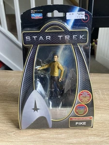 Playmates Star Trek Galaxy Collection Captain Pike Action Figure 2009 New Sealed - Picture 1 of 7