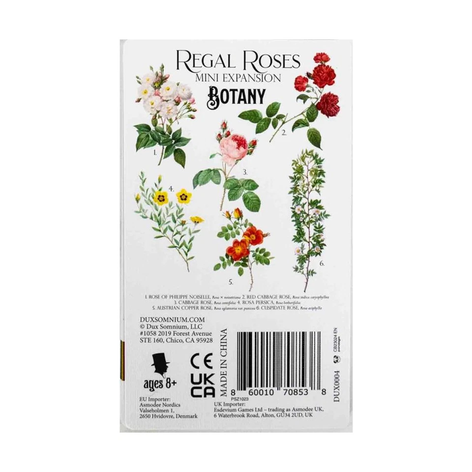 Dux Somnium Family Games Botany - Regal Roses Mini Expansion Bag NM - Image 1 of 1