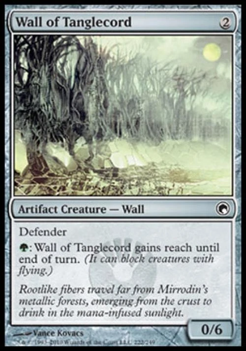 Wall of Tanglecord - Medium Play MTG Scars of Mirrodin - Image 1 of 1