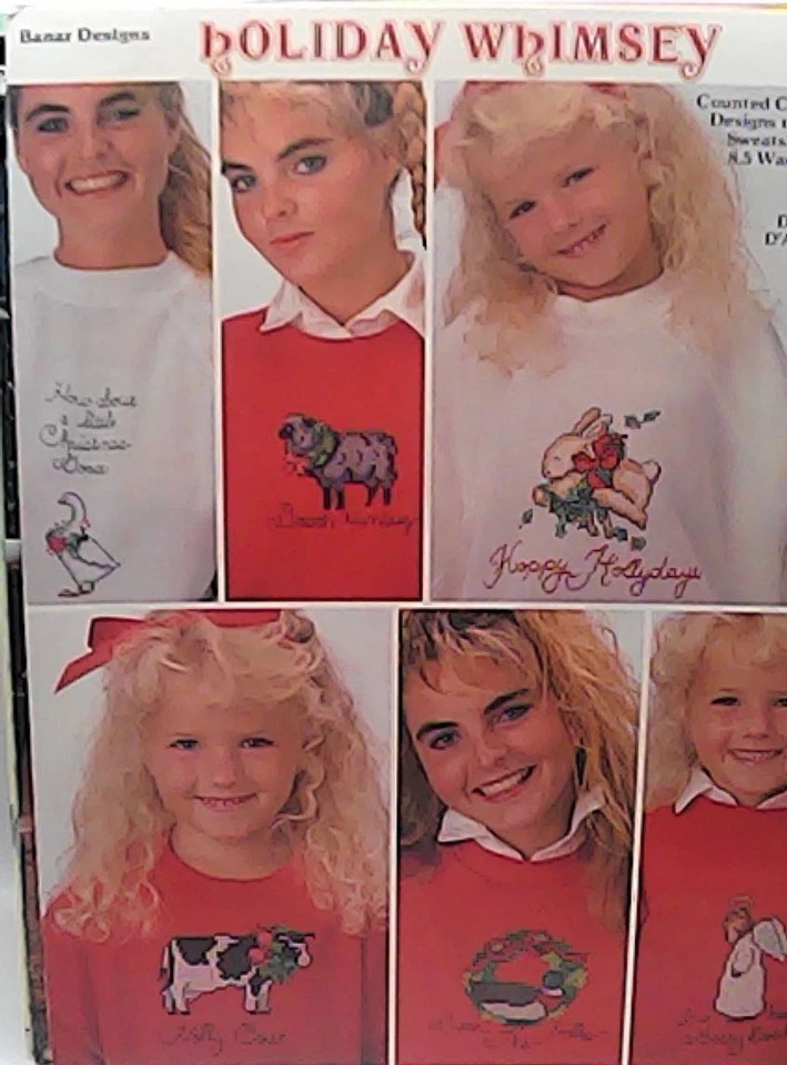 Banar Designs Holiday Whimseys Cross Stitch Pattern Booklet - Image 1 of 1