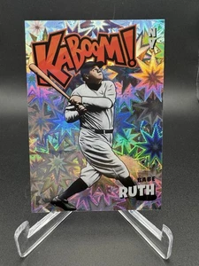 💥💥💥2022 PANINI ABSOLUTE KABOOM! #K-BR BABE RUTH YANKEES - Picture 1 of 2