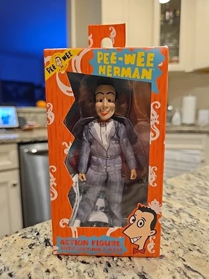 NECA BEN COOPER PEE-WEE HERMAN 5.5" FIGURE with COSTUME & MASK - Image 1 of 3