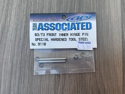 Team Associated RC10B2 B3 T3 1:10 FRONT INNER Hinge Pin #9110 FACTORY SEALED - Image 1 of 2