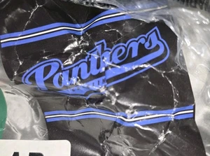 Carolina Panthers Blanket Football Throw NFL Black Blue 60" x 80" New - Picture 1 of 2