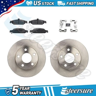 Kit de pastillas de freno de disco delanteras automotrices para Chevrolet Malibu 1997-2003 Foto 1 de 4