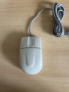Vintage 3 button Serial Mouse MUS2S 9-pin ball Maus Retro DOS seriell NoName Neu - Bild 1 von 6