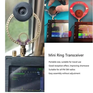 Lightweight and Portable 4PCS Mini Ring Transceiver Antennas for Radios - Afbeelding 1 van 12
