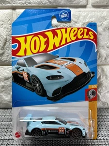 Hot Wheels HW Turbo 2/5 Aston Martin Vantage GTE 98/250 Blue - Picture 1 of 4