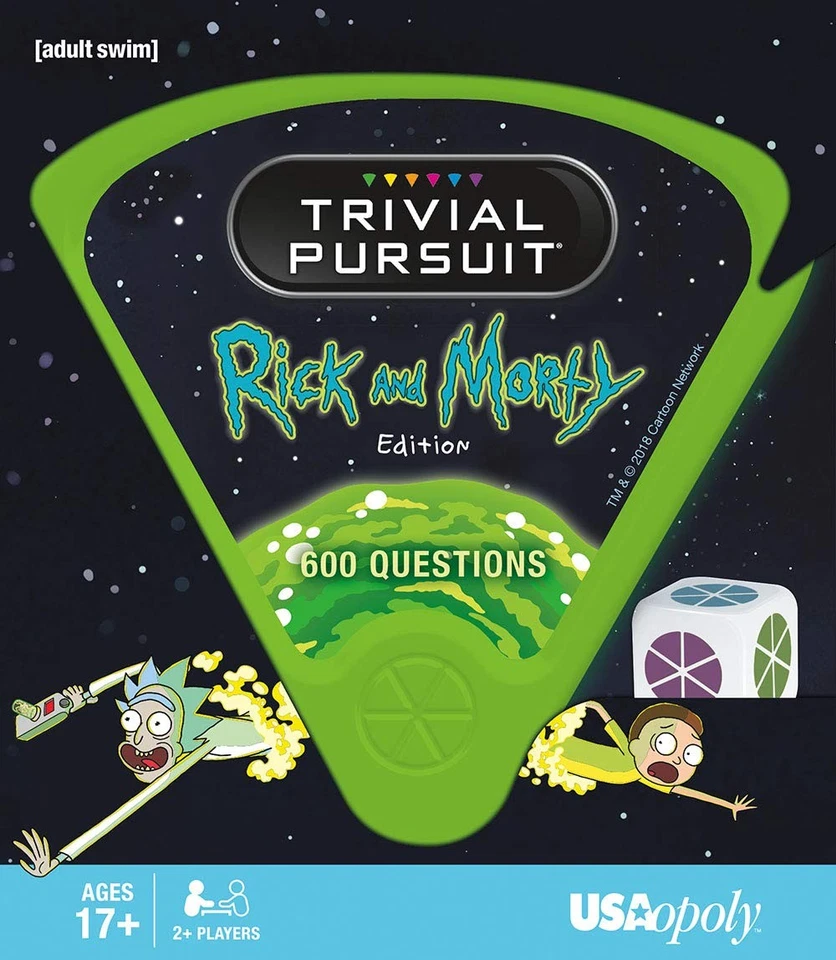 Rick and Morty Trivial Pursuit Brand New Sealed  - Image 1 of 1