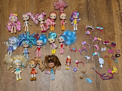 Shopkins Shoppies *RARE*14 Dolls Cocolette, Tiara Sparkles &  Accessories  - Image 1 of 4